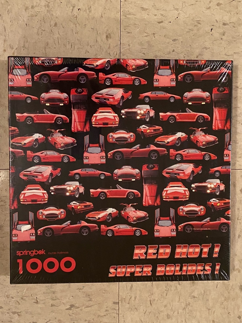 Springbok by Hallmark “Red Hot! Super Bolides!” 1000 Piece Puzzle Sealed